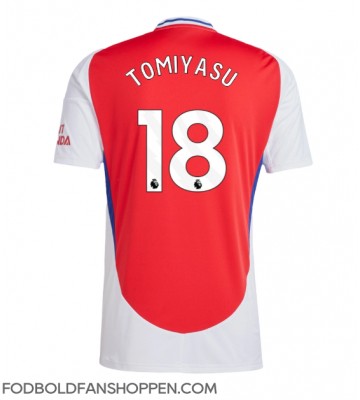 Arsenal Takehiro Tomiyasu #18 Hjemmebanetrøje 2024-25 Kortærmet